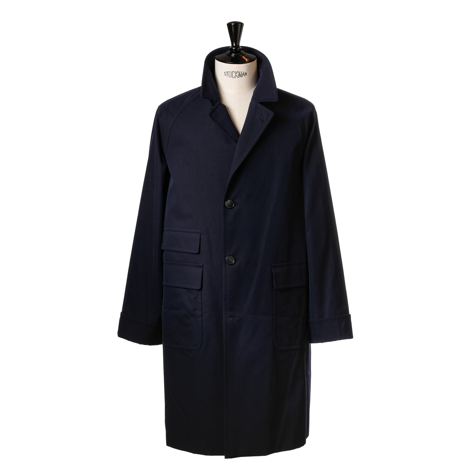Mantel "CORB II" aus japanischem Baumwoll-Gabardine